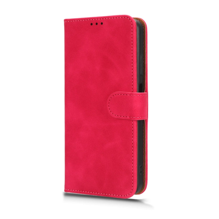 For Blackview A85 Skin Feel Magnetic Flip Leather Phone Case(Rose Red) - More Brand by buy2fix | Online Shopping UK | buy2fix