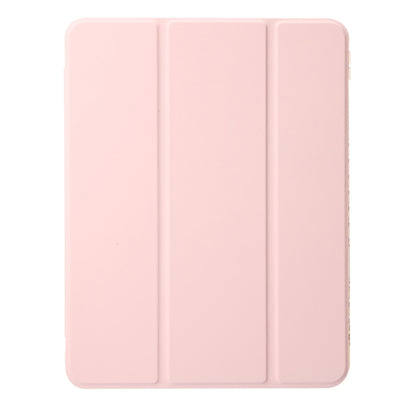 Clear Acrylic Leather Tablet Case For iPad Air 13 2024 / Pro 12.9 2022/ 2021 / 2020 / 2018(Pink) - iPad Pro 12.9 (2022/2021) Cases by buy2fix | Online Shopping UK | buy2fix