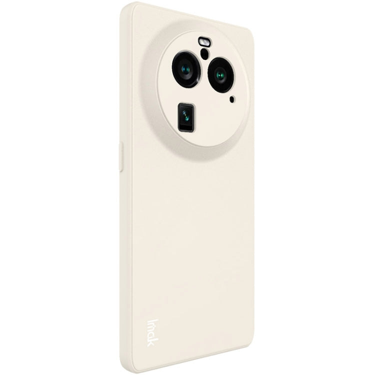 For OPPO Find X6 Pro 5G imak UC-4 Series Straight Edge TPU Phone Case(White) - OPPO Cases by imak | Online Shopping UK | buy2fix