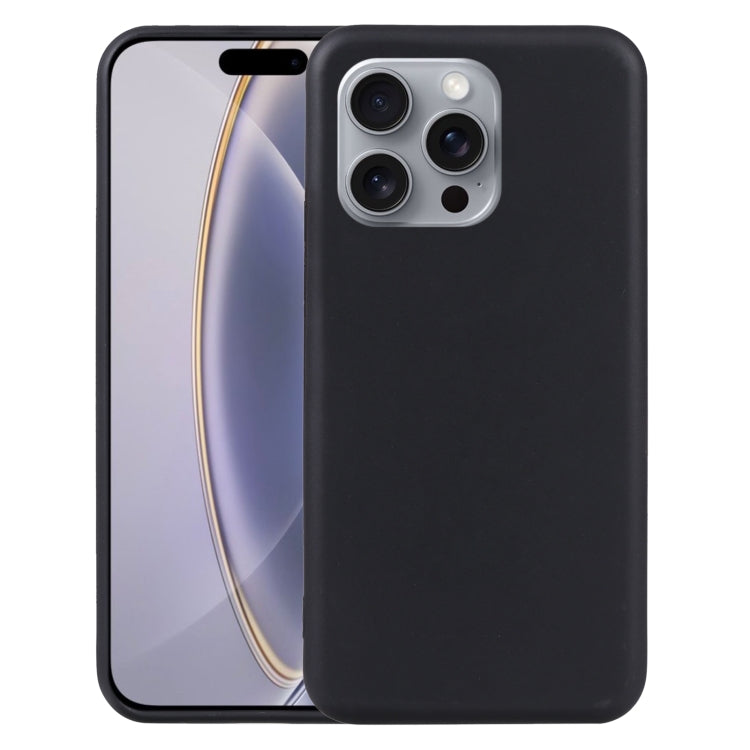 For iPhone 16 Pro Max TPU Phone Case(Black) - More iPhone Cases by buy2fix | Online Shopping UK | buy2fix