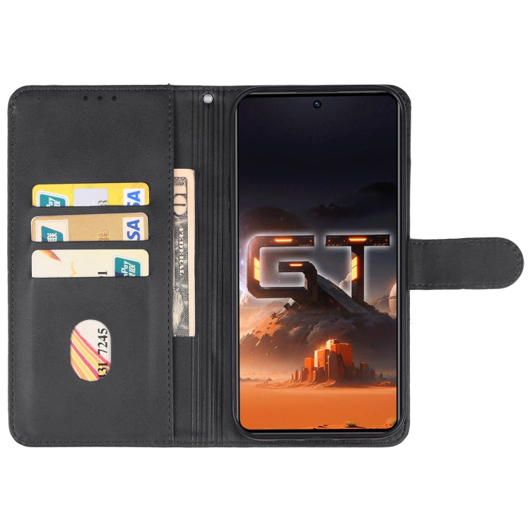 For Infinix GT 10 Pro Leather Phone Case(Black) - Infinix Cases by buy2fix | Online Shopping UK | buy2fix