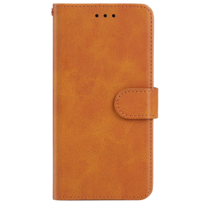 For Motorola Moto G84 Leather Phone Case(Brown) - Motorola Cases by buy2fix | Online Shopping UK | buy2fix