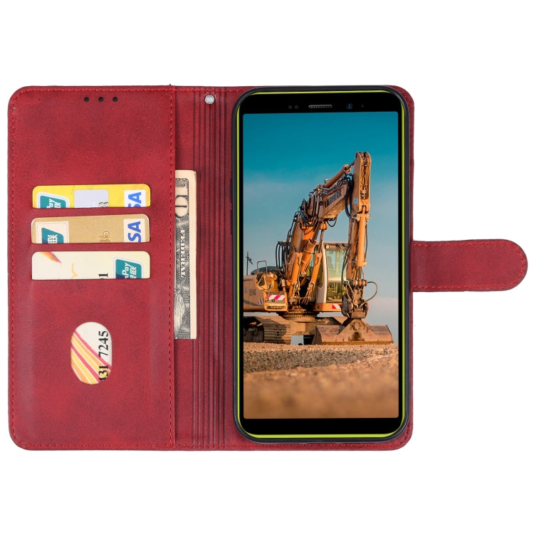 For Ulefone Armor X12 Leather Phone Case(Red) - Ulefone Cases by buy2fix | Online Shopping UK | buy2fix