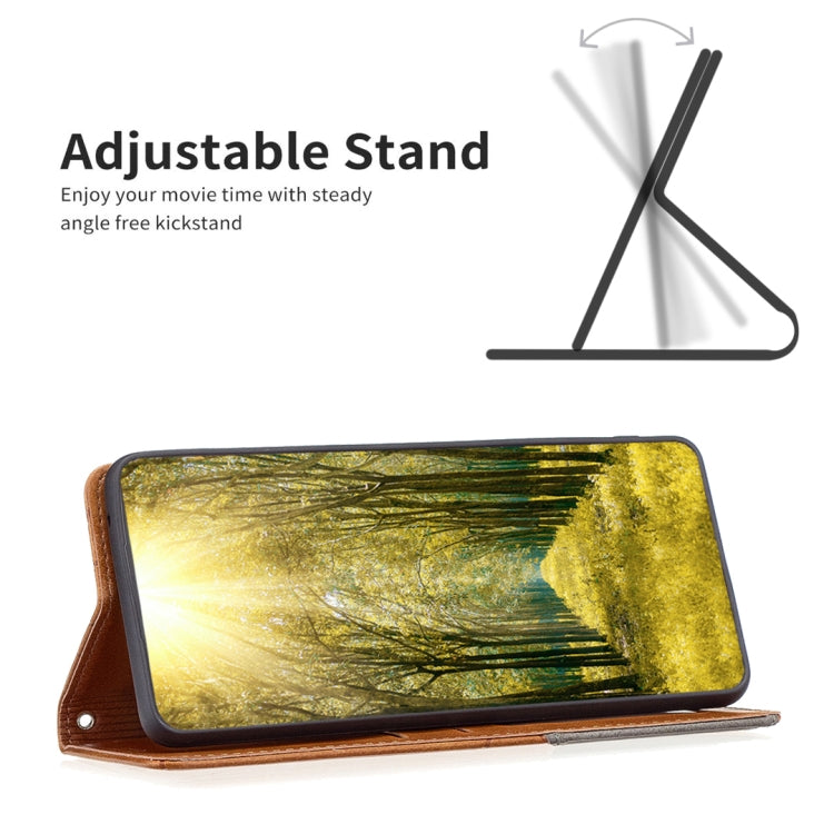 For Xiaomi Redmi Note 13 Pro 5G Rhombus Texture Magnetic Leather Phone Case(Yellow) - Xiaomi Cases by buy2fix | Online Shopping UK | buy2fix