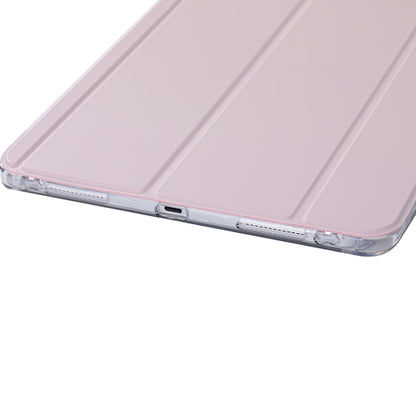 For iPad Air 11 2024 / iPad Pro 11 3-Fold Lock Buckle Leather Smart Tablet Case(Pink) - iPad Pro 11 (2022/2021) Cases by buy2fix | Online Shopping UK | buy2fix