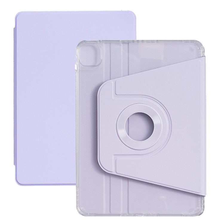 For iPad Air 11 2024 Magnetic Split Leather Smart Tablet Case(Purple) - iPad Air 11 2024 Cases by buy2fix | Online Shopping UK | buy2fix