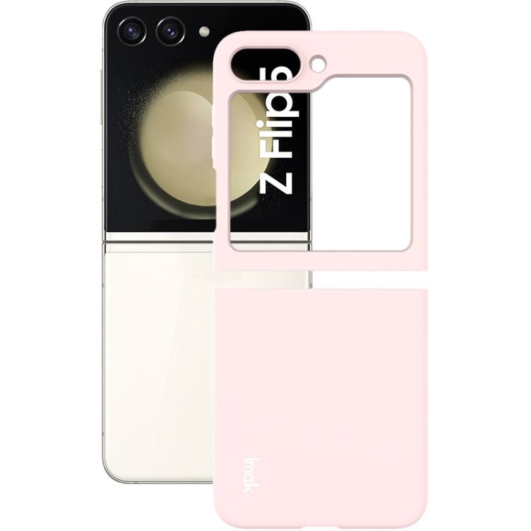 For Samsung Galaxy Z Flip5 IMAK JS-2 Series Colorful PC Case(Pink) - Galaxy Z Flip4 5G Cases by imak | Online Shopping UK | buy2fix