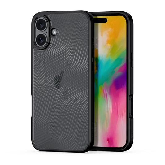 For iPhone 16 DUX DUCIS Aimo Series  Frosted Feel Phone Case(Black) - iPhone 16 Cases by DUX DUCIS | Online Shopping UK | buy2fix