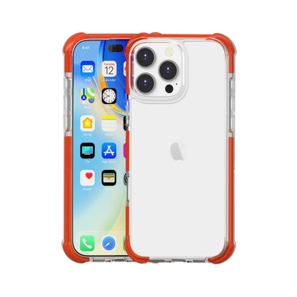 For iPhone 16 Pro Max Four-corner Shockproof TPU + Acrylic Phone Case(Red) - iPhone 16 Pro Max Cases by buy2fix | Online Shopping UK | buy2fix