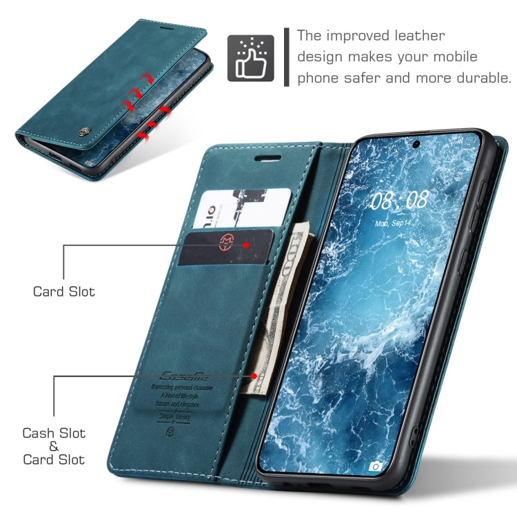 For Huawei Mate 60 CaseMe 013 Multifunctional Horizontal Flip Leather Phone Case(Blue) - Huawei Cases by CaseMe | Online Shopping UK | buy2fix