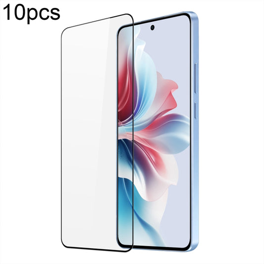 For OPPO Reno11 F 10pcs DUX DUCIS 0.33mm 9H Medium Alumina Tempered Glass Film - OPPO Tempered Glass by DUX DUCIS | Online Shopping UK | buy2fix