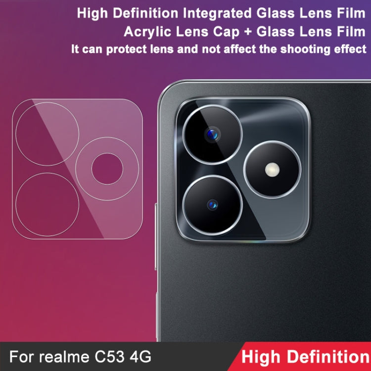 For Realme C53 4G Global / Narzo N53 imak High Definition Integrated Glass Lens Film - Realme Tempered Glass by imak | Online Shopping UK | buy2fix