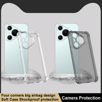 For Huawei Pura 70 imak Shockproof Airbag TPU Phone Case(Transparent) - Huawei Cases by imak | Online Shopping UK | buy2fix