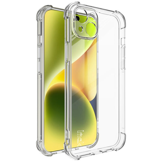 For iPhone 15 Plus imak Shockproof Airbag TPU Phone Case(Transparent) - iPhone 15 Plus Cases by imak | Online Shopping UK | buy2fix