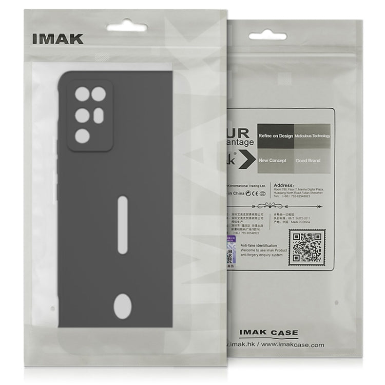 For Honor X50 5G imak UC-4 Series Straight Edge TPU Phone Case(White) - Honor Cases by imak | Online Shopping UK | buy2fix