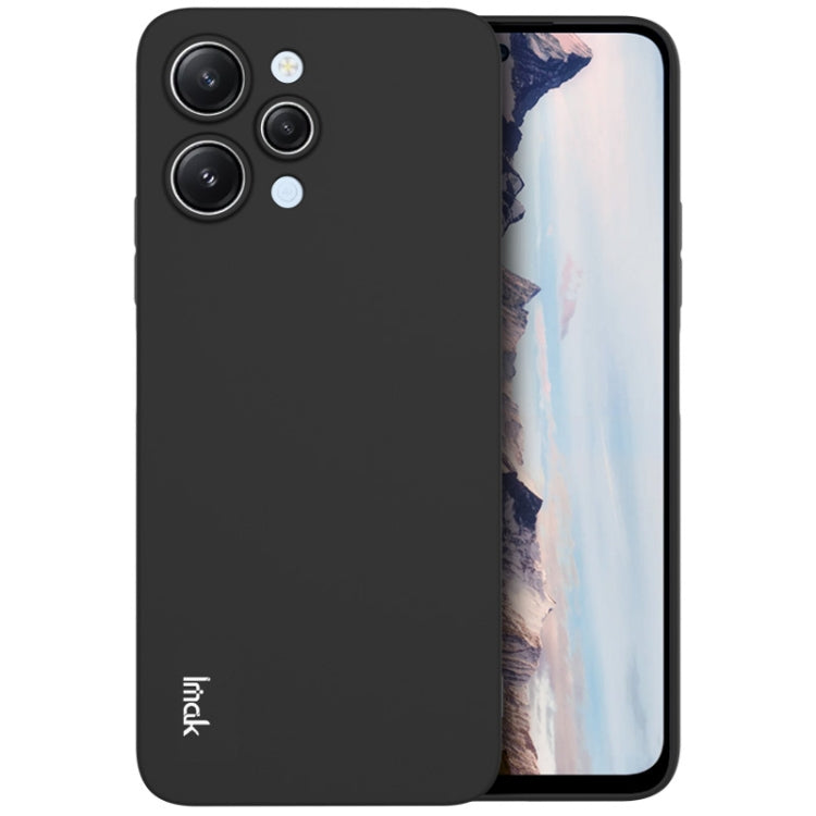 For Xiaomi Redmi 12 4G IMAK UC-3 Series Shockproof Frosted TPU Protective Phone Case(Black) - Xiaomi Cases by imak | Online Shopping UK | buy2fix