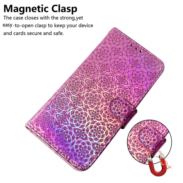 For Xiaomi 13T / 13T Pro / Redmi K60 Ultra Colorful Magnetic Buckle Leather Phone Case(Pink) - Redmi K60 Ultra Cases by buy2fix | Online Shopping UK | buy2fix