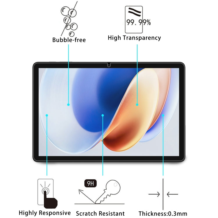 For Doogee T30E 10.1 9H 0.3mm Explosion-proof Tempered Glass Film - Others by buy2fix | Online Shopping UK | buy2fix