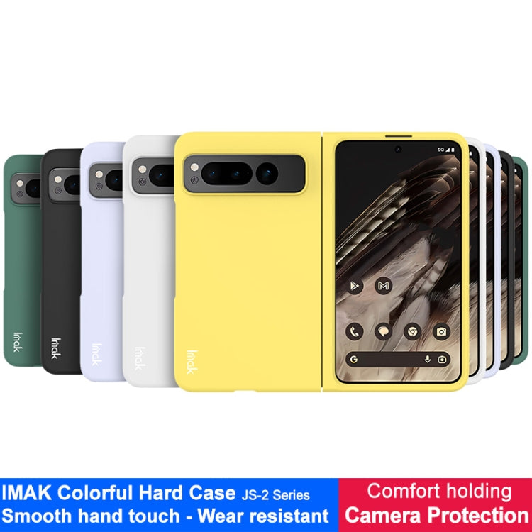For Google Pixel Fold IMAK JS-2 Series Colorful PC Case(Green) - Google Cases by imak | Online Shopping UK | buy2fix