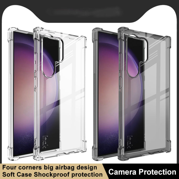 For Samsung Galaxy S24 Ultra 5G imak Shockproof Airbag TPU Phone Case(Transparent) - Galaxy S24 Ultra 5G Cases by imak | Online Shopping UK | buy2fix