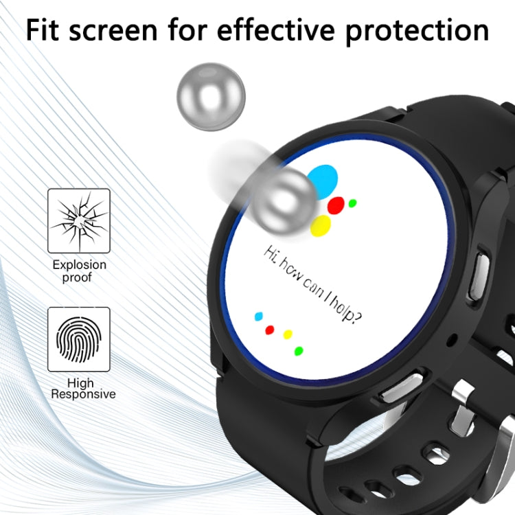 For Samsung Galaxy Watch 6 40mm Half-inclusive PC Watch Protective Case(Starlight Color) - Watch Cases by buy2fix | Online Shopping UK | buy2fix