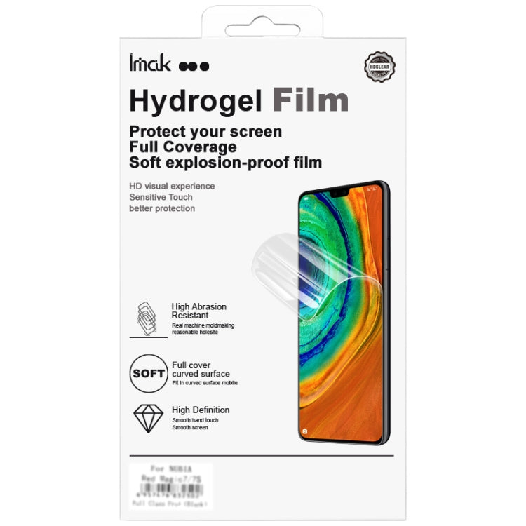 For Realme 12 Pro 5G/12 Pro+ 5G 2pcs imak Curved Full Screen Hydrogel Film Protector - Realme Tempered Glass by imak | Online Shopping UK | buy2fix