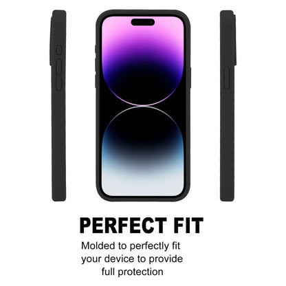 For iPhone 15 Pro Max GOOSPERY SILICONE Silky Soft TPU Phone Case(Black) - iPhone 15 Pro Max Cases by GOOSPERY | Online Shopping UK | buy2fix