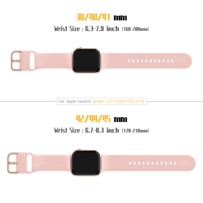 For Apple Watch Ultra 49mm Pin Buckle Silicone Watch Band(Pink) - Watch Bands by buy2fix | Online Shopping UK | buy2fix