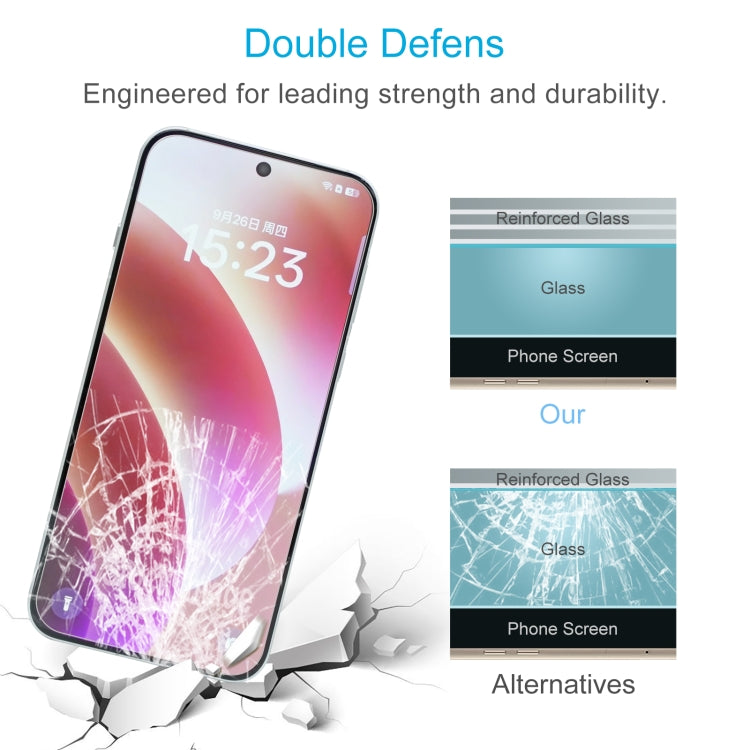 For OPPO Find X8 50pcs 0.26mm 9H 2.5D Tempered Glass Film - Find X8 Tempered Glass by buy2fix | Online Shopping UK | buy2fix