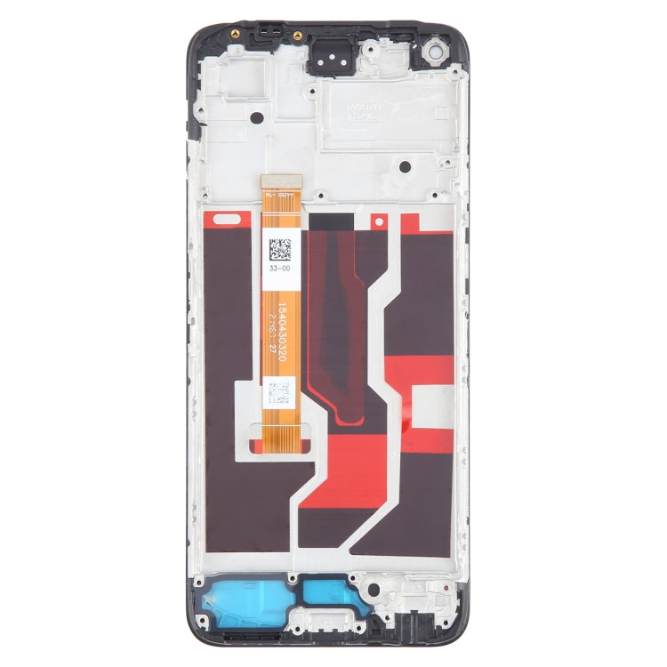For OPPO  A96 4G OEM LCD Screen Digitizer Full Assembly with Frame - LCD Screen by buy2fix | Online Shopping UK | buy2fix