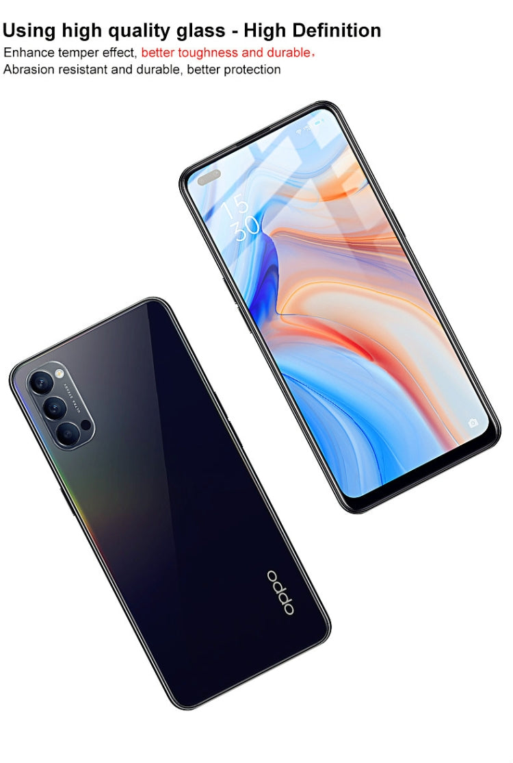 For OPPO Reno4 5G IMAK Pro+ Series Full Screen Tempered Glass Film - OPPO Tempered Glass by imak | Online Shopping UK | buy2fix