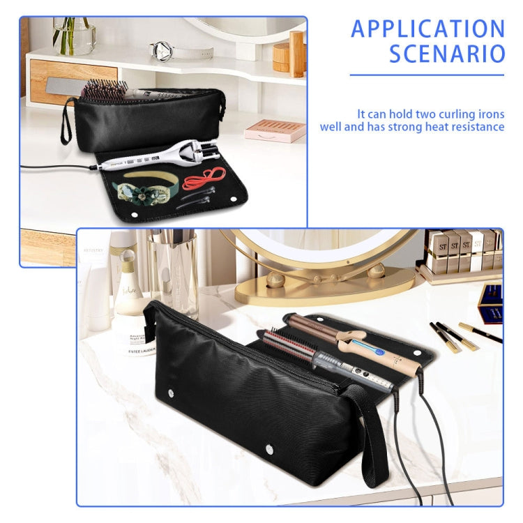 Hair Straightener and Curling Iron Hair Tool Storage Bag For Dyson(Black) - Storage Bags by buy2fix | Online Shopping UK | buy2fix