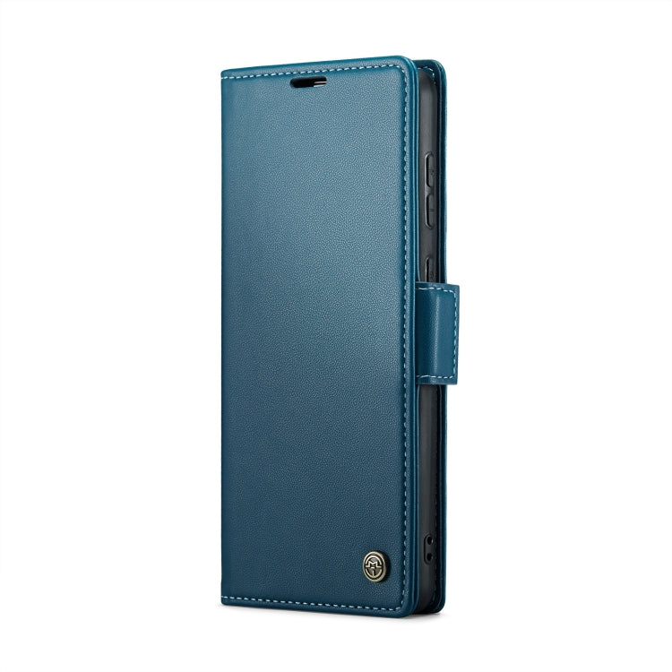 For Huawei Mate 60 CaseMe 023 Butterfly Buckle Litchi Texture RFID Anti-theft Leather Phone Case(Blue) - Huawei Cases by CaseMe | Online Shopping UK | buy2fix