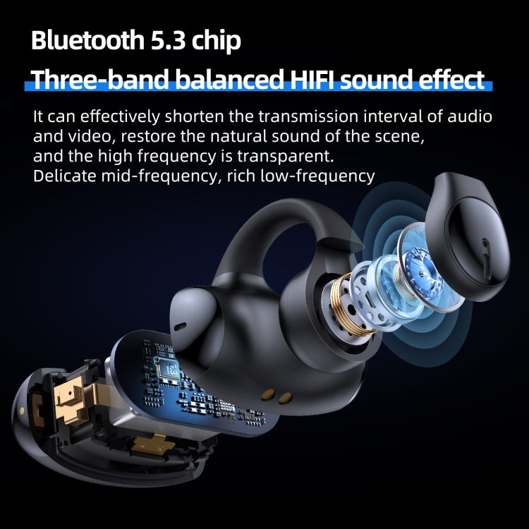 ONIKUMA T306 Ear-mounted Wireless Bluetooth Earphone(Black) - Bluetooth Earphone by ONIKUMA | Online Shopping UK | buy2fix