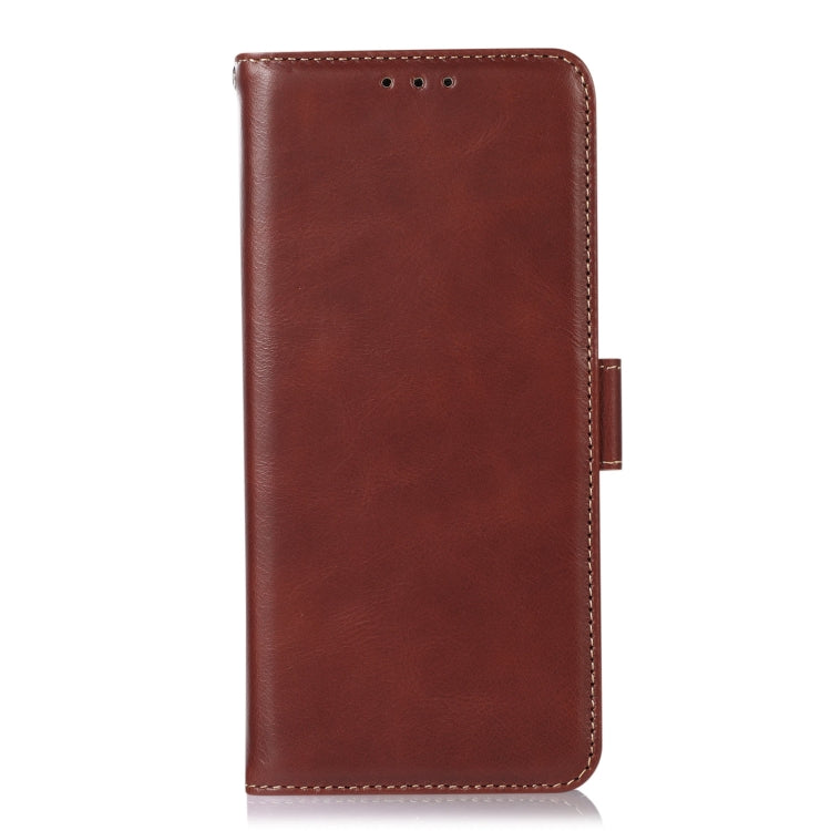 For Xiaomi 14 Magnetic Crazy Horse Texture Genuine Leather RFID Phone Case(Brown) - 14 Cases by buy2fix | Online Shopping UK | buy2fix