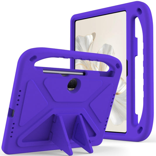 For Honor Pad 9 Handle Portable EVA Shockproof Tablet Case(Purple) - Honor by buy2fix | Online Shopping UK | buy2fix