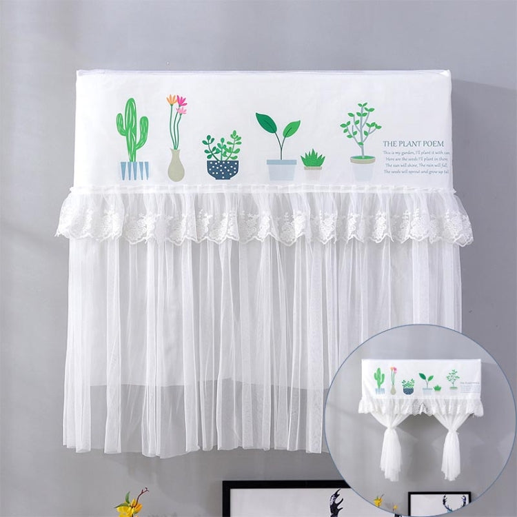 Do Not Take Dust-proof And Anti Direct Blowing Simple Wind Hanging Machine Air Conditioner Moon Cover, Size:Width 86 × Thickness 20 × Height 90cm(Flowerpot) - Dust Covers by buy2fix | Online Shopping UK | buy2fix