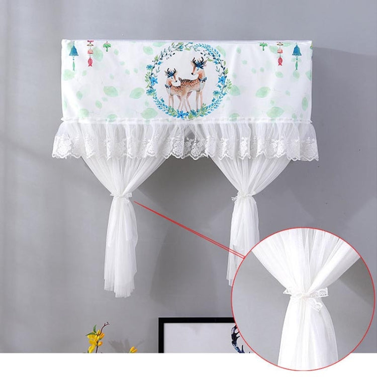 Do Not Take Dust-proof And Anti Direct Blowing Simple Wind Hanging Machine Air Conditioner Moon Cover, Size:Width 92 × Thickness 20 × Height 90cm(Flowerpot) - Dust Covers by buy2fix | Online Shopping UK | buy2fix