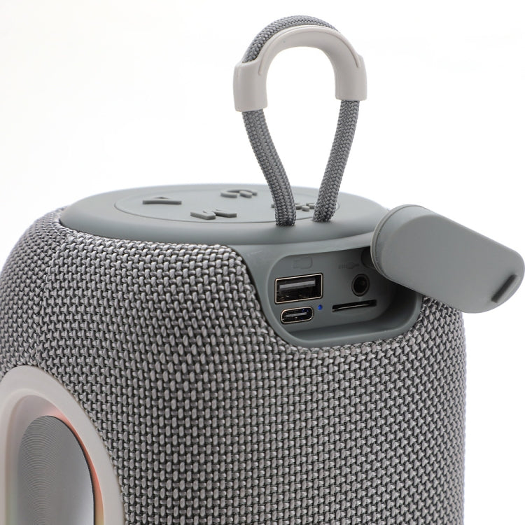 T&G TG665 20W LED Portable Subwoofer Wireless Bluetooth Speaker(Red) - Desktop Speaker by T&G | Online Shopping UK | buy2fix
