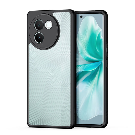 For vivo V30e DUX DUCIS Aimo Series TPU + PC Frosted Feel Phone Case(Black) - vivo Cases by DUX DUCIS | Online Shopping UK | buy2fix