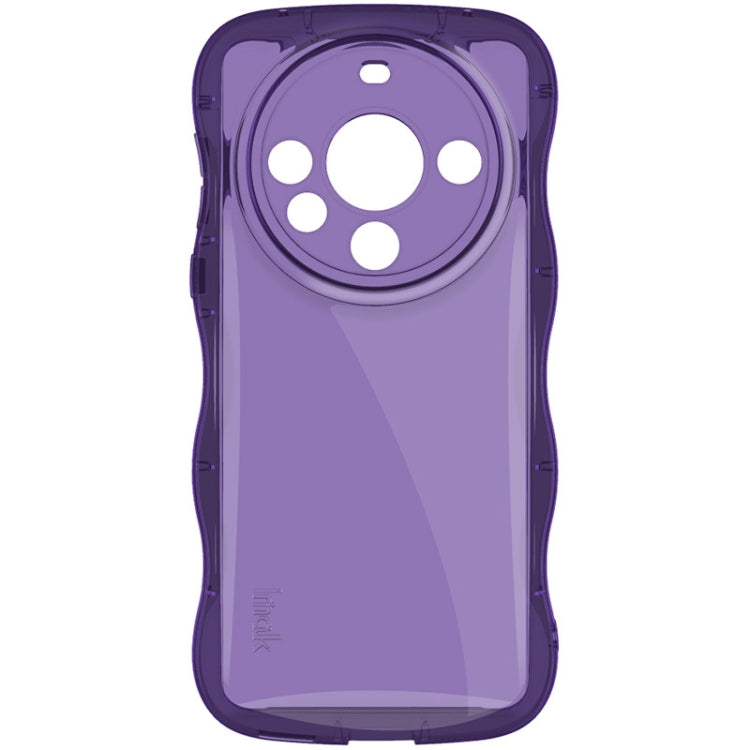 For Huawei Mate 60 IMAK Wave Bubble Soft Shockproof Phone Case(Purple) - Huawei Cases by imak | Online Shopping UK | buy2fix
