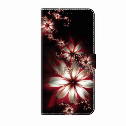 For Honor Magic5 Pro Crystal 3D Shockproof Protective Leather Phone Case(Fantastic Flower) - Honor Cases by buy2fix | Online Shopping UK | buy2fix