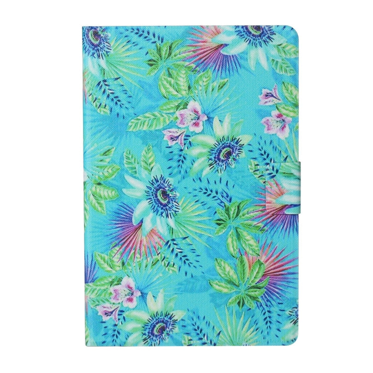 For Lenovo Tab M11/ Xiaoxin Pad 11 2024 Voltage Coloured Drawing Smart Leather Tablet Case(Flowers) - Lenovo by buy2fix | Online Shopping UK | buy2fix