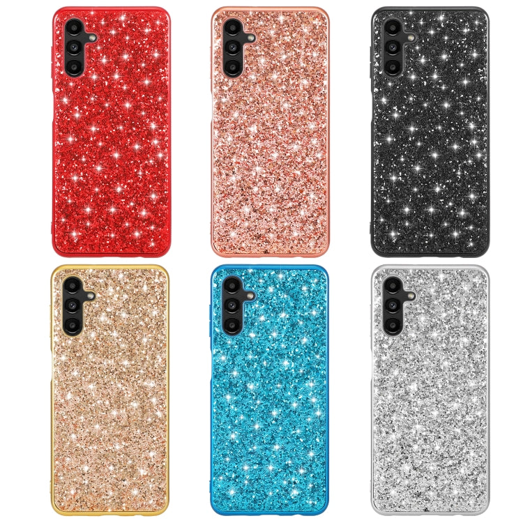 For Samsung Galaxy A15 5G Glitter Powder TPU Phone Case(Gold) - Galaxy Phone Cases by buy2fix | Online Shopping UK | buy2fix