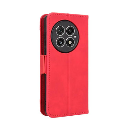 For OnePlus 13 5G Skin Feel Calf Texture Card Slots Leather Phone Case(Red) - OnePlus Cases by buy2fix | Online Shopping UK | buy2fix