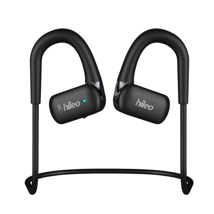Hileo Hi77 TWS Waterproof Noise Reduction Sports Bluetooth Earphone(Black) - Sport Earphone by Hileo | Online Shopping UK | buy2fix
