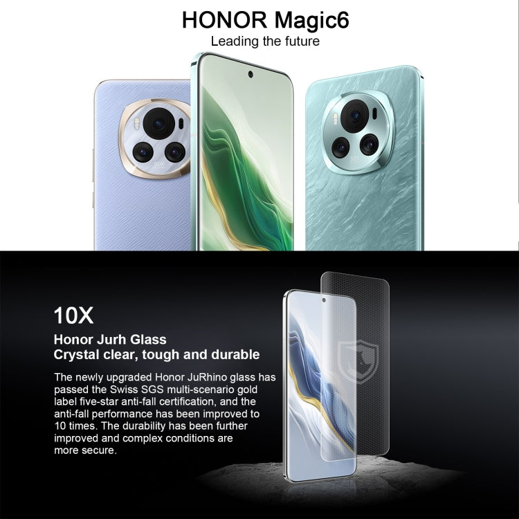 Honor Magic6, 16GB+256GB , 6.78 inch Magic OS 8.0 Snapdragon 8 Gen 3 Octa Core up to 3.3GHz, Network: 5G, OTG, NFC, Support Google Play(Black) - Honor by Huawei | Online Shopping UK | buy2fix