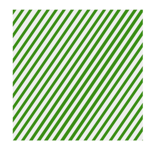 100sheets / Pack Striped Baking Greaseproof Paper Food Placemat Paper, size: 30x30cm(Green) - Retail Packaging by buy2fix | Online Shopping UK | buy2fix