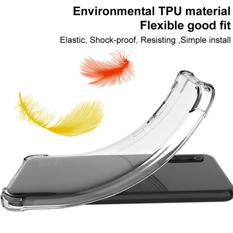 For Motorola Moto G04 4G/G24 4G imak Shockproof Airbag TPU Phone Case(Transparent) - Motorola Cases by imak | Online Shopping UK | buy2fix