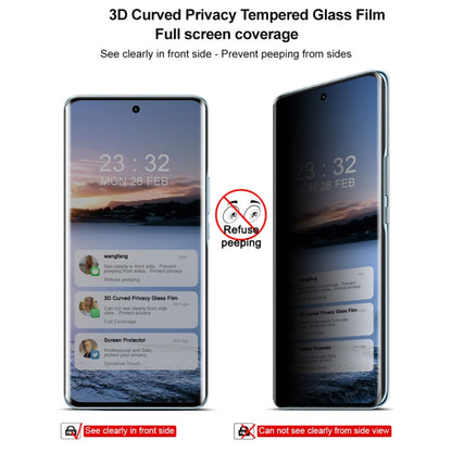 For Honor X50 5G imak 3D Curved HD Full Screen Anti-spy Tempered Glass Protective Film - Honor Tempered Glass by imak | Online Shopping UK | buy2fix